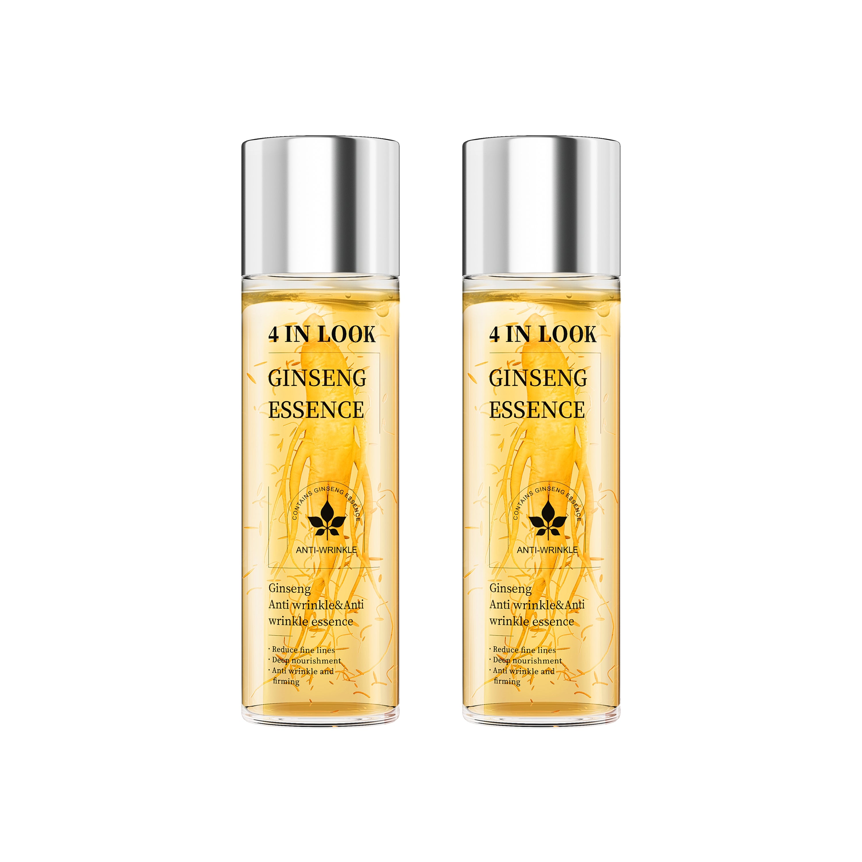 Natural Ginseng Anti-Aging Hydrating Essence Water – 100% Wild Ginseng from Himalayas, Deep Moisture &amp; Wrinkle Care for All Skin Types Firming Skincare Serums Moisturizer Gentle